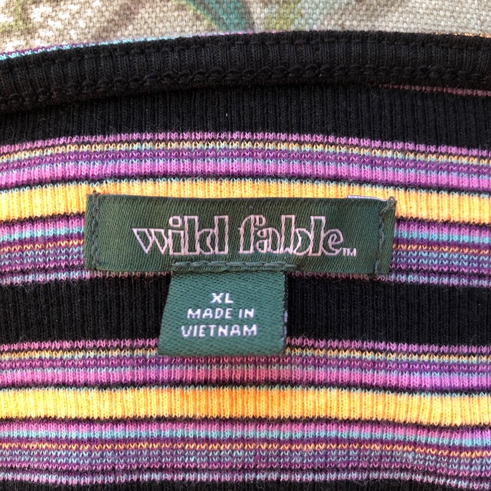 WILD FABLE CROP TOP🧡💜 - Picture 5 of 8